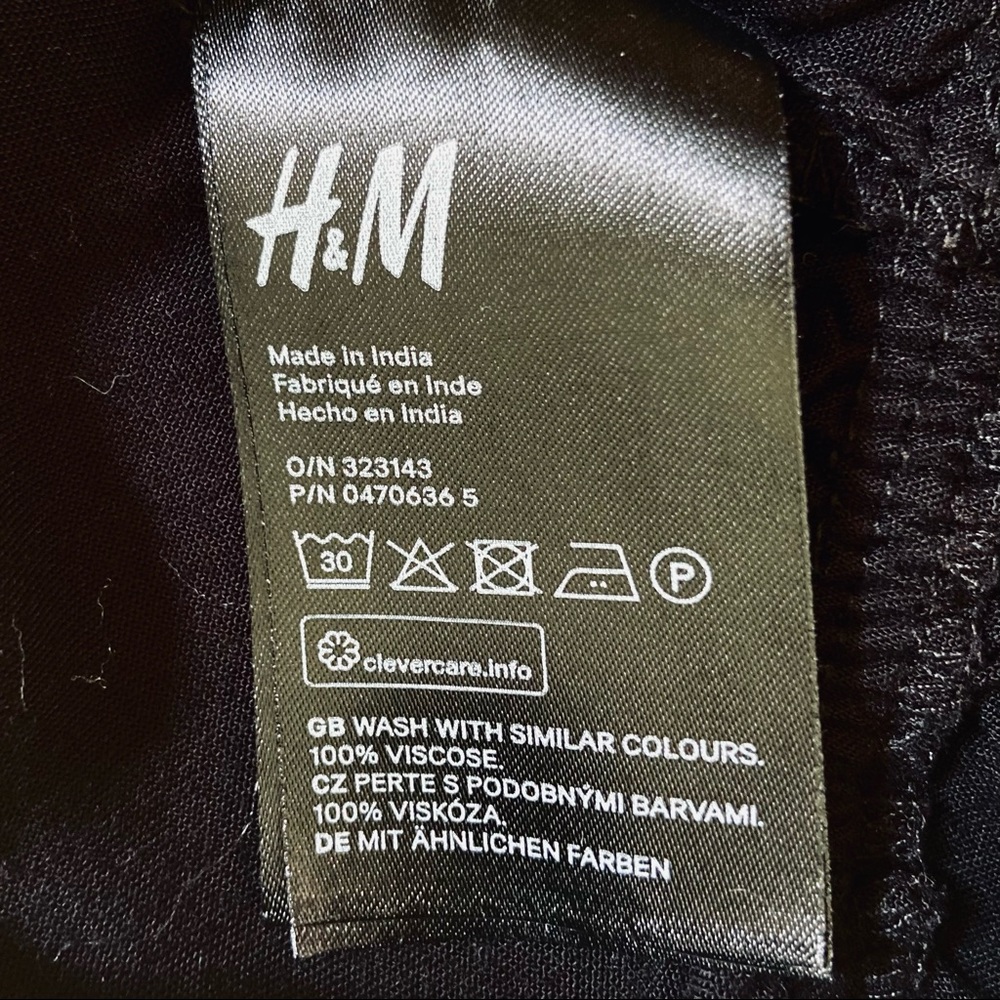 H&M Black Romper w/Pockets - Picture 7 of 8
